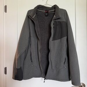 The North Face Charcoal Fleece Jacket